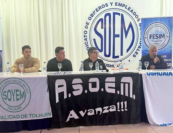 “La Federación de Sindicatos Municipales, que va a tener actuación en toda la provincia y vamos a poder discutir cuestiones laborales, y salarios dignos”, indicó Manuel Ojeda, primer Secretario General FESIM Fueguina.