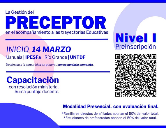 Durante el mes de marzo AMET brindará dos capacitaciones: Curso de Preceptor y Curso de Lengua de Señas.