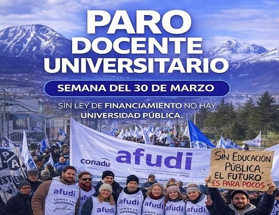 “El conflicto no termina mientras no se ejecute la Ley de Financiamiento Universitario”, remarcaron desde la CONADU y subrayaron, “el límite a la destrucción de la Universidad Pública lo ponemos nosotros”.