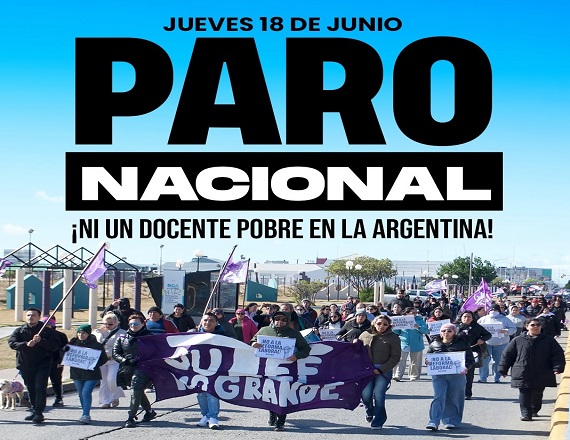“Ante la inacción de las centrales sindicales nacionales, desde las provincias impulsamos esta medida unificando a la docencia del país frente a las políticas de ajuste de los gobiernos provinciales y nacional”, remarcó el SUTEF.