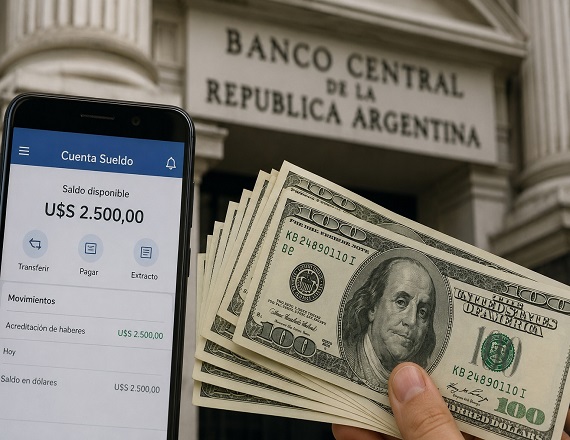 A partir de esta modificación, las cuentas sueldo pueden estar denominadas en pesos o en dólares estadounidenses. Para ello, según lo dispuesto por la normativa, deberá haber un acuerdo entre empleado y empleador.