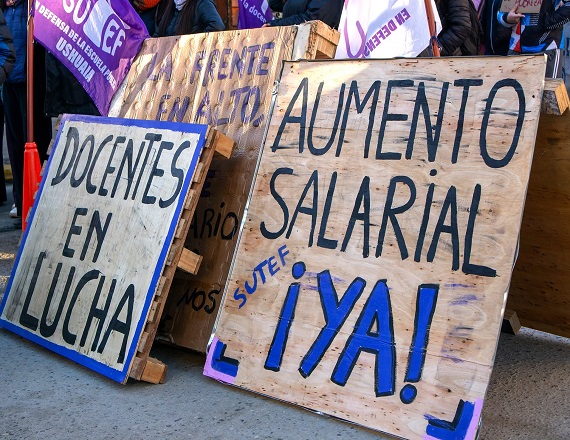El SUTEF consideró que la discusión sobre los descuentos será uno de los aspectos centrales para alcanzar una salida al conflicto y responsabilizó al Ejecutivo por no haber atendido anteriormente los reclamos del sector.
