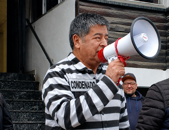 Carlos Córdoba está condenado con prisión efectiva, lo que hace que la candidatura a Secretario General de la CTA-A sea, en este contexto, como mínimo, un problema ético y de legitimidad gremial muy importante.