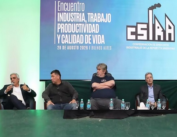 La discusión se organizó alrededor de cinco ejes que vincularon a la industria con la educación técnico-profesional, el trabajo y la calidad de vida, la inteligencia artificial y el medioambiente, la comunicación, y la política económica.