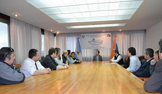 La CGT Ushuaia asistió a una reunión con el Gobierno provincial