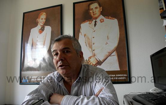 René Vergara, Secretario de Prensa del sindicato de Petroleros Privados de Tierra del Fuego