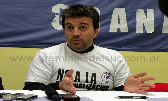 Horacio Catena, Secretario Gremial del SUTEF, firmante de la presentación judicial