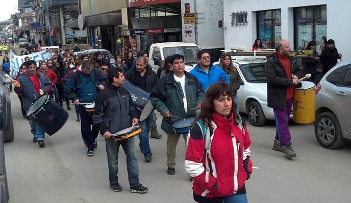 SUTEF se movilizará este miércoles en Ushuaia. Foto de archivo