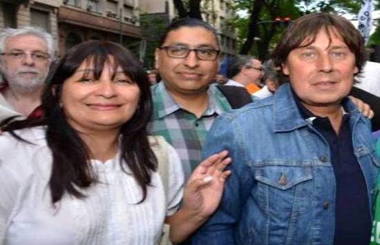 Rita Liempe junto a Pablo Micheli