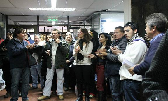 Pablo Micheli participó de asambleas en Casa de Gobierno