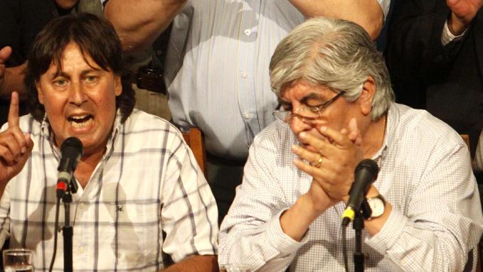 Micheli y Moyano deciden la fecha del paro nacional