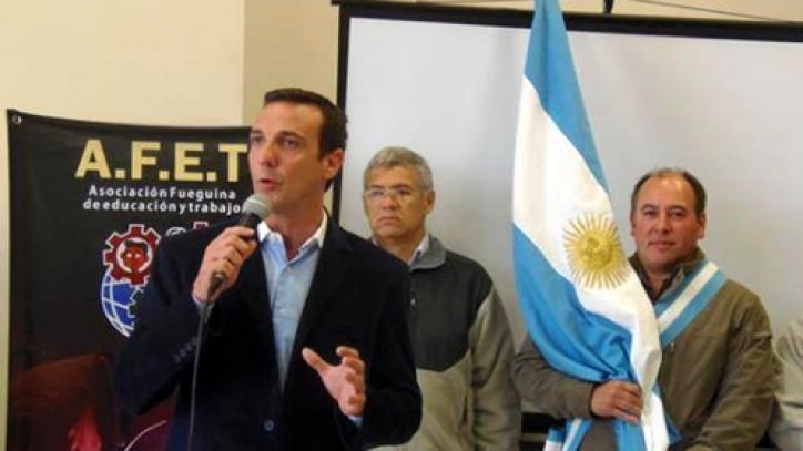 Patricio Lambert, destacó las capacitaciones brindadas por la A.F.E.T y el C.E.F.L.U