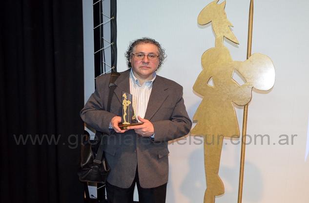 Daniel Garay, ganador del Premio Quijote de Oro 2014, categoría 