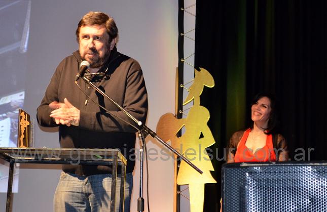 El periodista Alejandro Apo en los Premios Quijote de Oro, edición 2014
