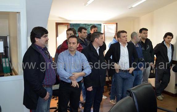 Dirigentes de Petroleros Jerárquicos en la Legislatura provincial