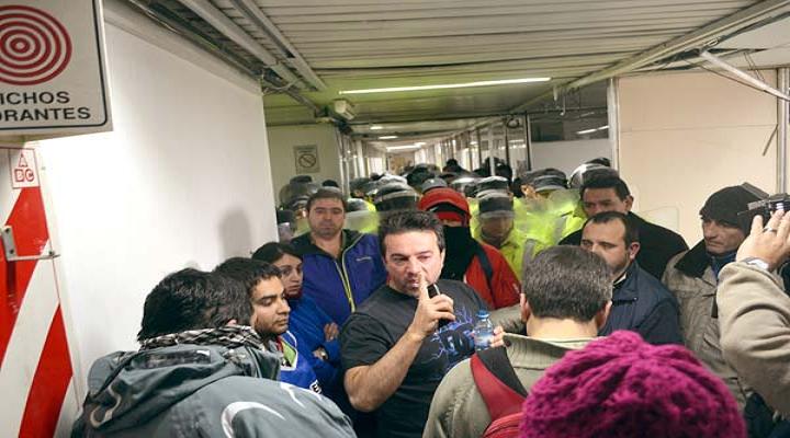 Docentes y camioneros procesados, Les imputan daños, lesiones graves, y resistencia a la autoridad