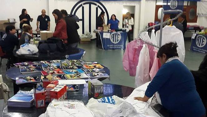 Hasta el viernes 27 de febrero, ATE Río Grande entrega los kits escolares