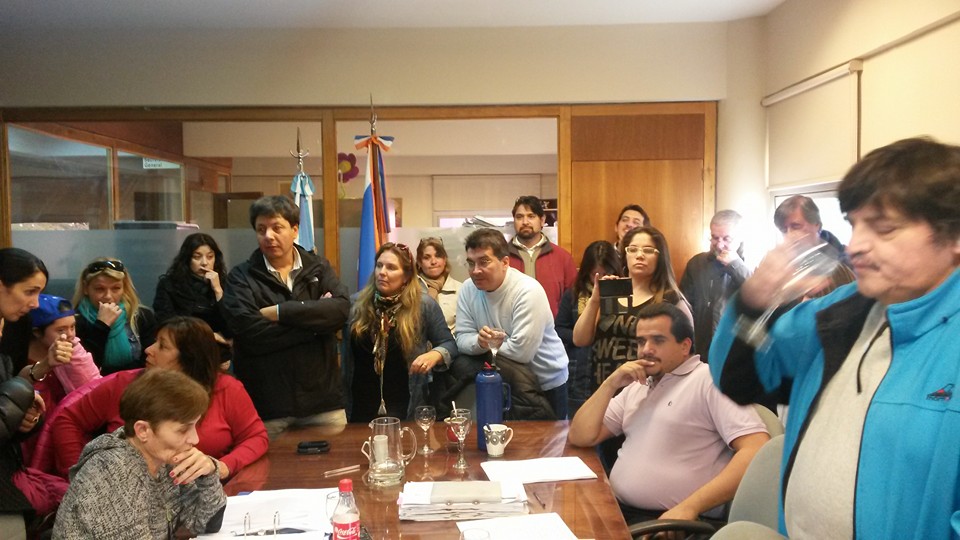 SUTEF se movilizó en contra de la reforma al regimen jubilatorio estatal