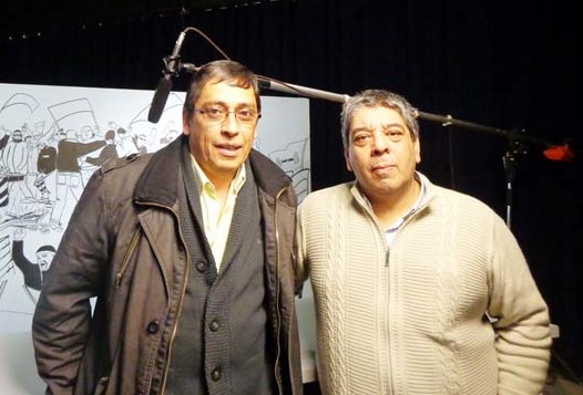 Eduardo Santana y Emilio Dubanced, dirigentes de ASIMRA  
