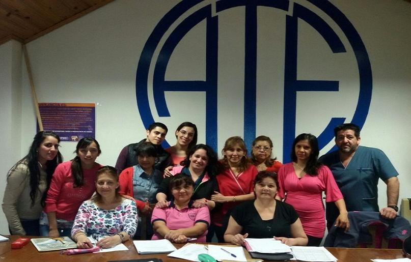 Nuevos Enfermeros iniciaron la profesionalización en ATE. Foto. ATE Prensa R. Gde.  