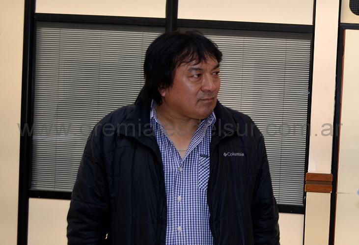 Felipe Concha, Prosecretario Gremial de ATE seccional Río Grande.