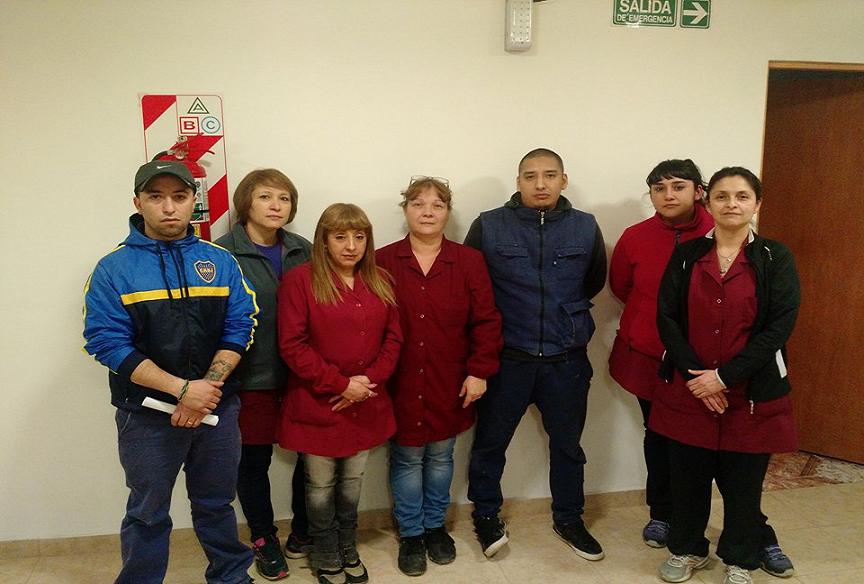 Los Trabajadores de Badisur, rechazan las amenazas el empleador. Harán presentaciones en el Ministerio de Trabajo.