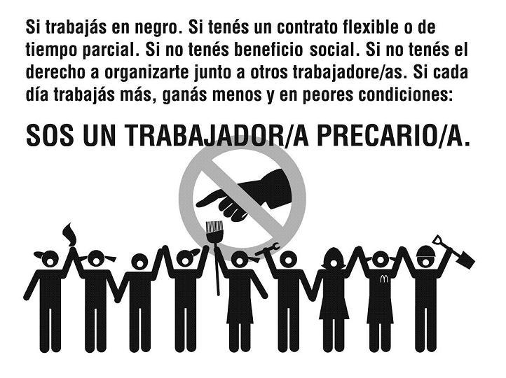 En Argentina existe una suba del trabajo informal o en negro que llega al 40%, en comparación con el mismo semestre del año anterior.