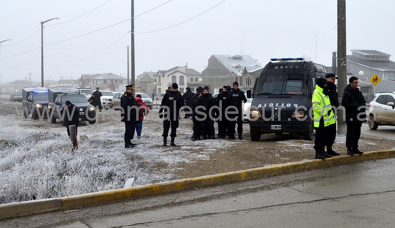 La Unión de Gremios de manifestó ante el Ministro del Interior.