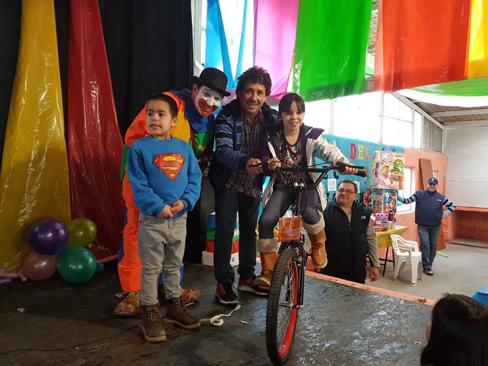 El pasado domingo en la ciudad de Tolhuin, el CEC celebró el Día del Niño para los hijos de los afiliados de esa ciudad. 