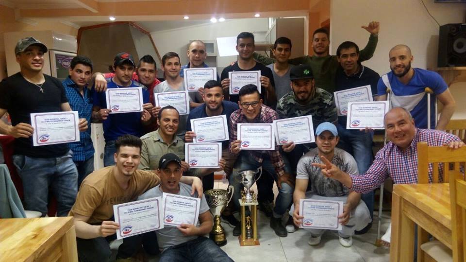 El Plantel y Cuerpo Técnico de Petroquímico recibieron reconocimiento por al obtención de la Copa Ciudad de Río Grande. 